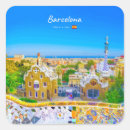 Search for travel barcelona stickers Park guell