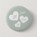 Search for green heart buttons Cute