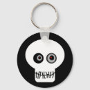 Search for skull keychains Black