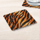 Recherche de tigre dessous de verres Safari