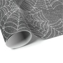 Search for spider web wrapping paper Gothic