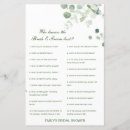 Search for who knows groom best Greenery