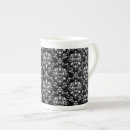Search for black damask mugs Abstract
