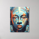 Search for abstract woman face canvas prints Female