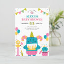 Search for cartoon monster invitations Baby