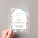 Search for blue flowers invitations Watercolor