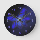 Recherche de papillon bleu horloges Papillons