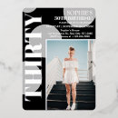 Recherche de black rose gold birthday invitations Moderne