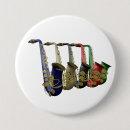 Search for saxophones buttons Blues
