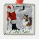 Search for sheltie ornaments Xmas