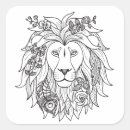Search for zen doodles stickers Lion