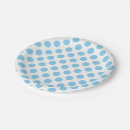 Search for blue and white polka dots plates Trendy