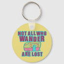 Search for wandering keychains Travelling