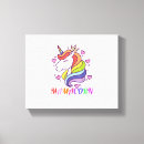 Search for rainbow unicorn canvas prints Rainbows