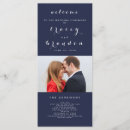 Search for church mass wedding programs Hand lettered