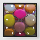Recherche de macarons la horloges Nourriture
