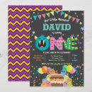 Search for little monster birthday invitations Turning one