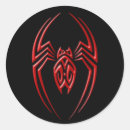 Search for black spider stickers Arachnid