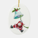 Search for bell ornaments Santa claus
