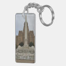 Search for history rectangular keychains Architecture