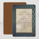 Search for teal and copper wedding invitations Modern