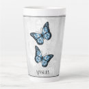 Search for blue butterfly mugs Floral