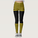 Search for black and yellow striped leggings Trendy