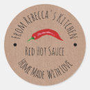 Search for red hot stickers Made with love