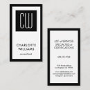 Recherche de sur la tendance cartes visite Moderne minimaliste
