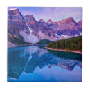 Recherche de lacs de montagne carreaux Parc national de banff