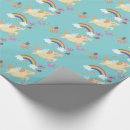 Recherche de nuage papier cadeau Licorne