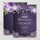 Search for rustic quinceanera invitations Lace