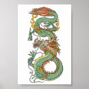 Recherche de créature mythologique posters Dragon asiatique