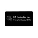 Search for horror return address labels Spooky
