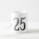 Search for 25th mugs Twenty five