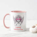 Search for romantic angel mugs Heart