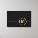 Search for black and gold canvas prints Stripes