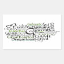 Search for word cloud stickers Typography