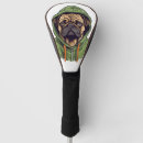 Search for pug golf head covers Canine
