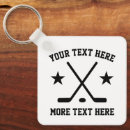 Search for ice hockey player keychains Cool