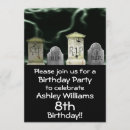 Search for scary birthday invitations Ghost
