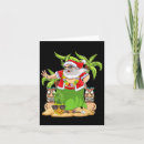 Search for hula christmas cards Santa