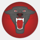 Search for wild black panther stickers Nature