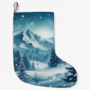 Search for rabbit with a christmas stockings Winter