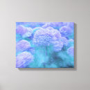 Search for purple and teal canvas prints Floral