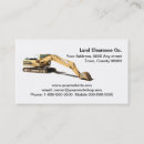 Search for excavation business cards Excavating