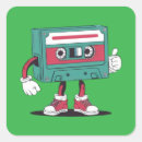 Search for retro cassette stickers Tape