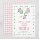 Recherche de partie tennis invitations Bride