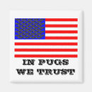Search for pug lovers magnets I love pugs