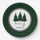 Search for pine trees paper plates Merry